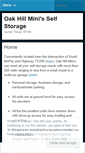 Mobile Screenshot of oakhillminis.com